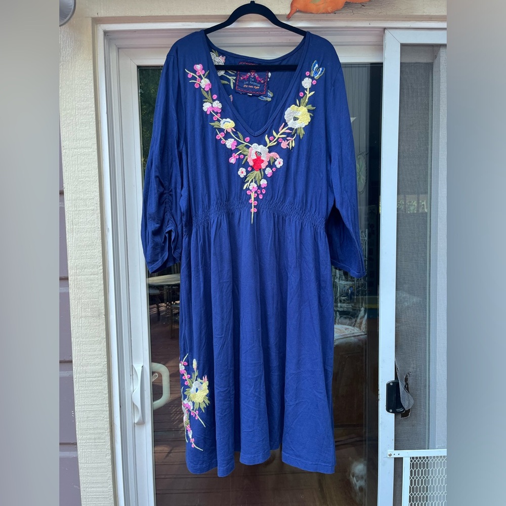 Johnny Was Midi dress 3x